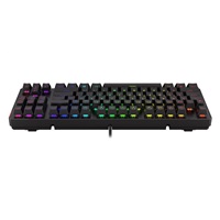 ENDORFY Klávesnice Thock TKL Blue, Mechanická, USB, černá