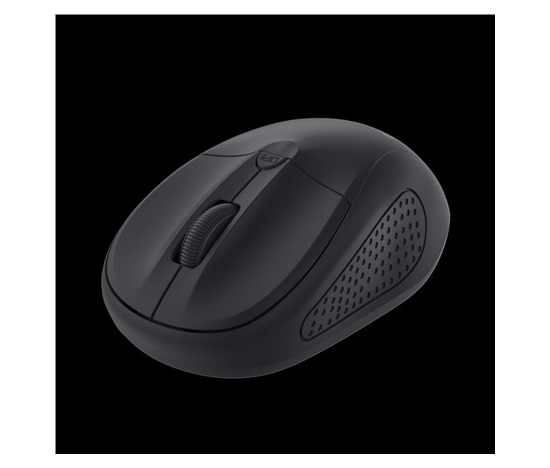 TRUST Myš PRIMO WIRELESS MOUSE MATT BLACK, USB, bezdrátová