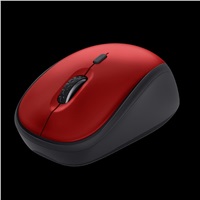 TRUST myš Yvi+ Wireless Mouse Eco Red, červená