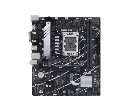 ASUS MB Sc LGA1700 PRIME B760M-K DDR4, Intel B760, 2xDDR4, 1xHDMI, 1xVGA, mATX