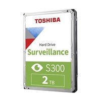 TOSHIBA HDD S300 Surveillance (SMR) 2TB, SATA III, 5400 rpm, 128MB cache, 3,5", BULK