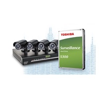 TOSHIBA HDD S300 Surveillance (SMR) 2TB, SATA III, 5400 rpm, 128MB cache, 3,5", BULK