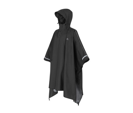 Naturehike anatomicky tvarované poncho vel. L 500g - černé