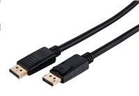 C-TECH kabel DisplayPort 1.2, 4K@60Hz, M/M, 1m
