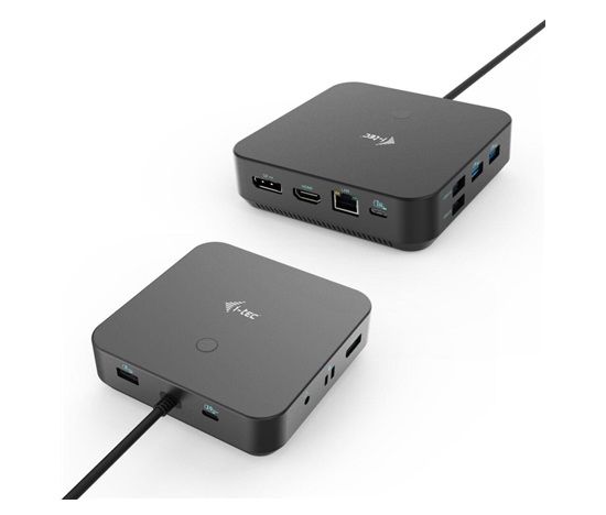 i-tec USB-C HDMI + Dual DP Docking Station + Power Delivery 100 W