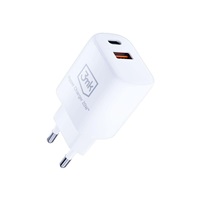 3mk síťová nabíječka - Hyper Charger 20W, bílá