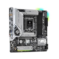 ASRock MB Sc LGA1700 B760M STEEL LEGEND WIFI, Intel B760, 4xDDR5, 1xDP, 1xHDMI, WI-FI, mATX