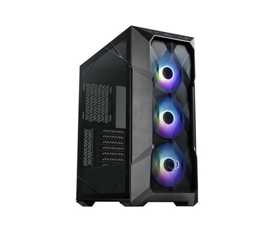 Cooler Master case MasterBox TD500 Mesh V2, ATX, Průhledná bočnice, 3x 120mm ARGB Fan, Černá