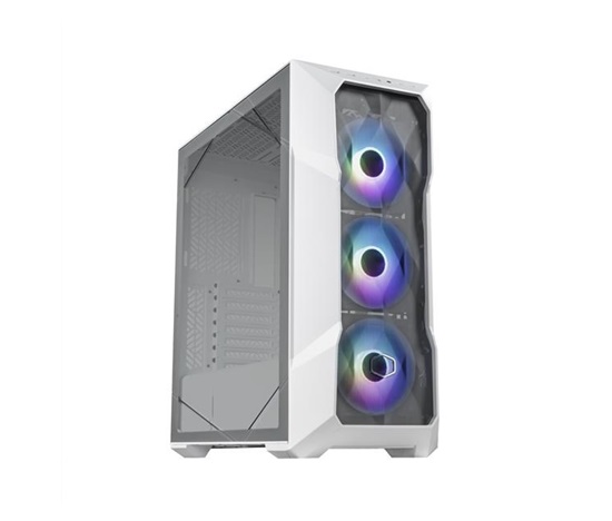 Cooler Master case MasterBox TD500 Mesh V2, ATX, Průhledná bočnice, 3x 120mm ARGB Fan, Bílá