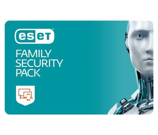 ESET Family Security Pack pre  5 zariadenia, predĺženie licencie na 1 rok