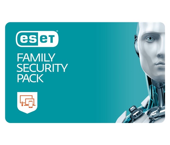 ESET Family Security Pack pre  6 zariadenia, predĺženie licencie na 1 rok