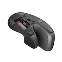TRUST Verro Bezdrôtová ergonomická myš, čierna