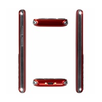 EVOLVEO EasyPhone LT, mobilní telefon pro seniory s nabíjecím stojánkem, červená