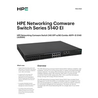 HPE Networking Comware Switch 24G SFP w/8G Combo 4SFP+ EI 5140 JL826AR RENEW