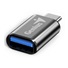 GENIUS ACC-C2A redukce z USB-C na USB-A, kovově šedá