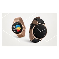 Garett Smartwatch Verona zlatá, černý řemínek