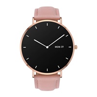 Garett Smartwatch Verona zlatá, růžový řemínek