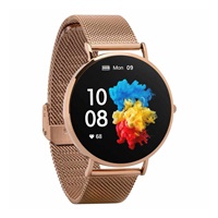 Garett Smartwatch Verona zlatá, ocel
