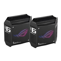 ASUS GT6 2-pack black Wireless AX10000 ROG Rapture Wifi 6 Tri-band Gaming Mesh System