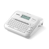 BROTHER tiskárna štítků PT-D410VP - 18mm, pásky TZe USB, stolní model, kufr, adaptér v ceně