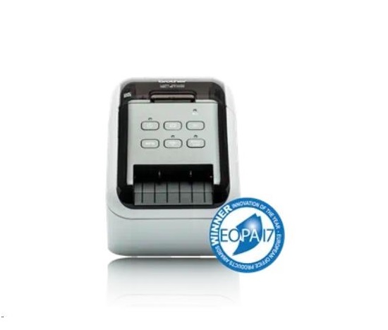 BROTHER tiskárna štítků QL-810W - 62mm, termotisk, USB WIFI Profi Tiskárna Štítků /po dokoupení DK-22251 tisk červeně /