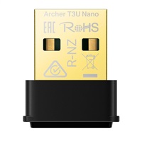 TP-Link Archer T3U Nano WiFi5 USB adapter (AC1300,2,4GHz/5GHz,USB2.0)