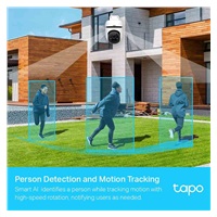 TP-Link Tapo C500 venkovní kamera, (5MP, PTZ, Full HD 1080p, WiFi, IR 30m)