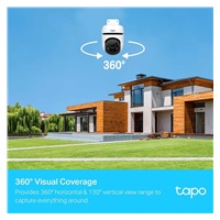 TP-Link Tapo C500 venkovní kamera, (5MP, PTZ, Full HD 1080p, WiFi, IR 30m)