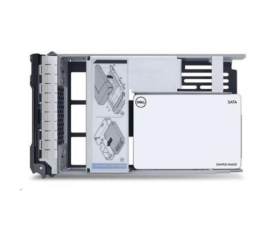 DELL 480GB SSD SATA Read Intensive ISE 6Gbps 512e 2.5in w/3.5in Brkt Cabled CK T150