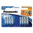 PANASONIC Alkalické baterie Evolta Platinum LR6EGE/8BW 4+4F AA 1,5V (Blistr 8ks)