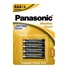 PANASONIC Alkalické baterie Alkaline Power LR03APB/4BP AAA 1,5V (Blistr 4ks)