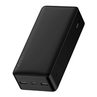 Baseus Bipow powerbanka s digitálním displejem  30000mAh 15W černá