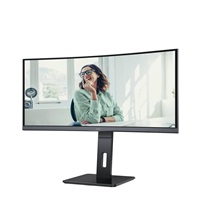 AOC MT VA LCD WLED 34" CU34P3CV - VA panel, 3440x1440, HDMI, DP, USB-C, 4xUSB 3.2, repro, vysk. stavitelny, zakriven
