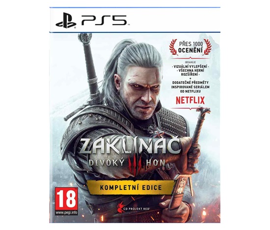 PS5 hra Zaklínač 3 Divoký Hon - kompletní edice