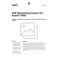 HPE Networking Instant On Switch 24p Gigabit 2p 10GBT 2p SFP+ 1960