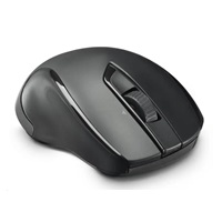 Bezdrôtová laserová myš Hama MW-900, 7 tlačidiel, automatické DPI, bordová