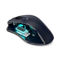 Bezdrôtová laserová myš Hama MW-900, 7 tlačidiel, automatické DPI, tmavo modrá