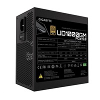 GIGABYTE zdroj UD1000GM PG5 Rev.2.0, 1000W, 80+ Gold, 120mm fan