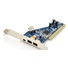 DIGITUS IEEE 1394a Interface Card, PCI, 4 Port2x6-Pin+1x4-Pin Extern, 1x6-Pin Intern PnP, VIA VT6306 chipset