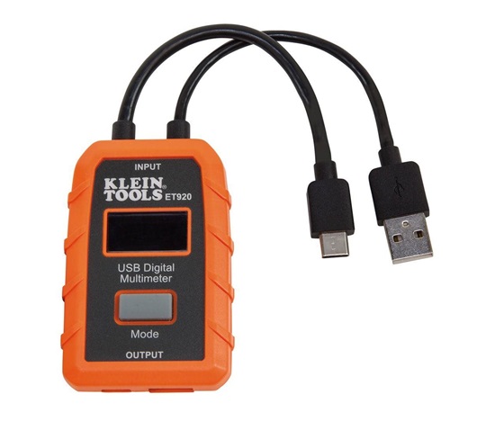 KLEIN TOOLS - USB Digitální měřič, USB-A a USB-C