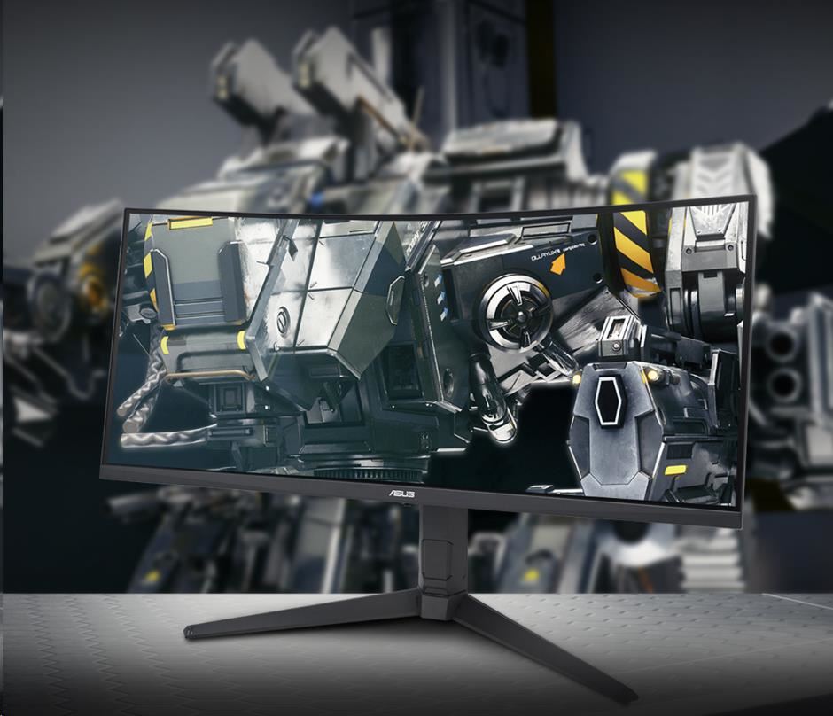 Obr. Zakřivený herní monitor TUF Gaming VG34VQL3A - 34