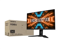 GIGABYTE LCD - 31.5" herný monitor M32U UHD, 3840 x 2160, 144 Hz, 1000:1, 350 cd/m2, 1 ms, 2xHDMI 2.1, 1xDP, SS IPS