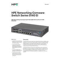 HPE Networking Comware Switch 8G 2SFP 2GT Combo EI 5140 R8J42AR RENEW