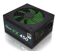 EVOLVEO FX 450, zdroj 450W ATX, 14cm, tichý, 80+, bulk, záruka 3 roky