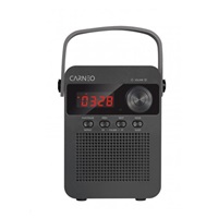 CARNEO F90 FM rádio, bluetooth reproduktor, black/wood