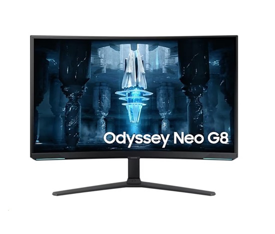 SAMSUNG MT LED LCD Gaming Monitor 32" Odyssey G8 Neo - Quantum Matrix Tech.(mini LED),4K,Prohnutý,1000R,4K,240Hz,Pivot