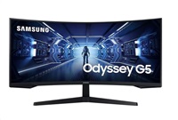 SAMSUNG MT LED LCD herný monitor 34" Odyssey 34G55TWWRXEN-Flexible,VA,3440x1440,1ms,165Hz,HDMI,DisplayPort