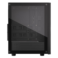 BAZAR - Endorfy skříň Ventum 200 Air/ 4x120mm PWM fan / 2xUSB / tvrzené sklo / černá - Poškozený obal