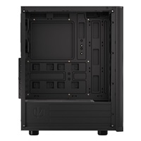 BAZAR - Endorfy skříň Ventum 200 Air/ 4x120mm PWM fan / 2xUSB / tvrzené sklo / černá - Poškozený obal