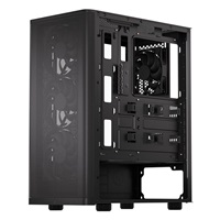 BAZAR - Endorfy skříň Ventum 200 Air/ 4x120mm PWM fan / 2xUSB / tvrzené sklo / černá - Poškozený obal